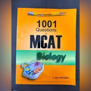 1001 Questions MCAT Biology Book 
Used